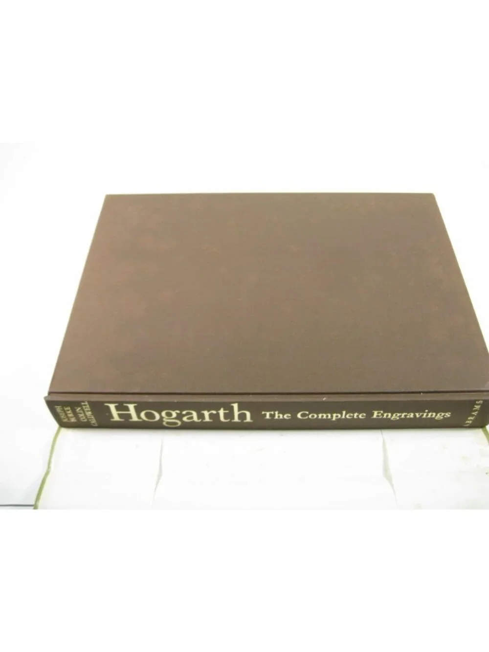 Hogarth The Complete Engravings Hardcover Joseph Burke Colin Caldwell READ